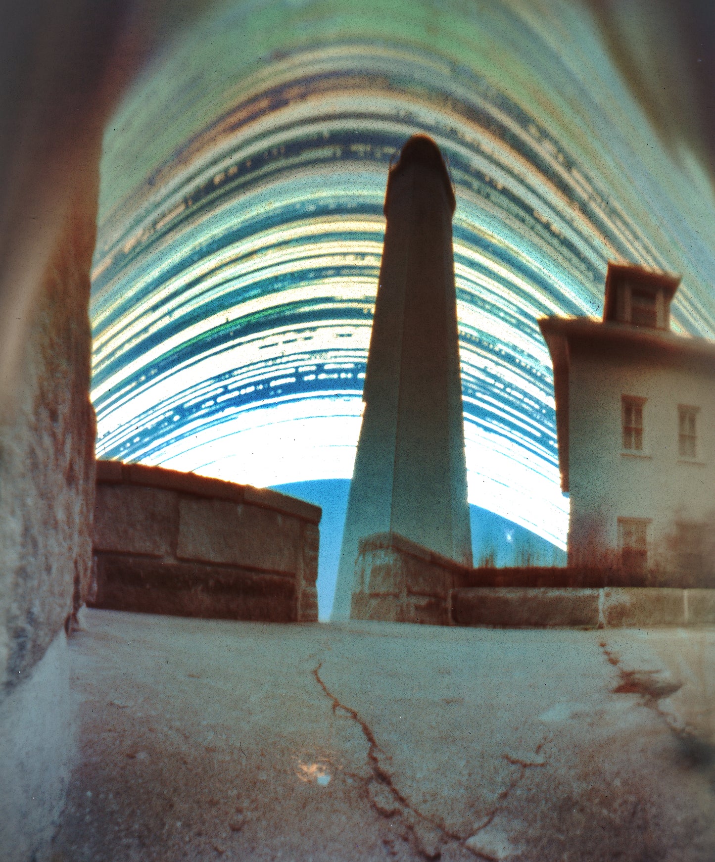 New London Harbor Light - New London, CT - Fine Art Solargraph Print