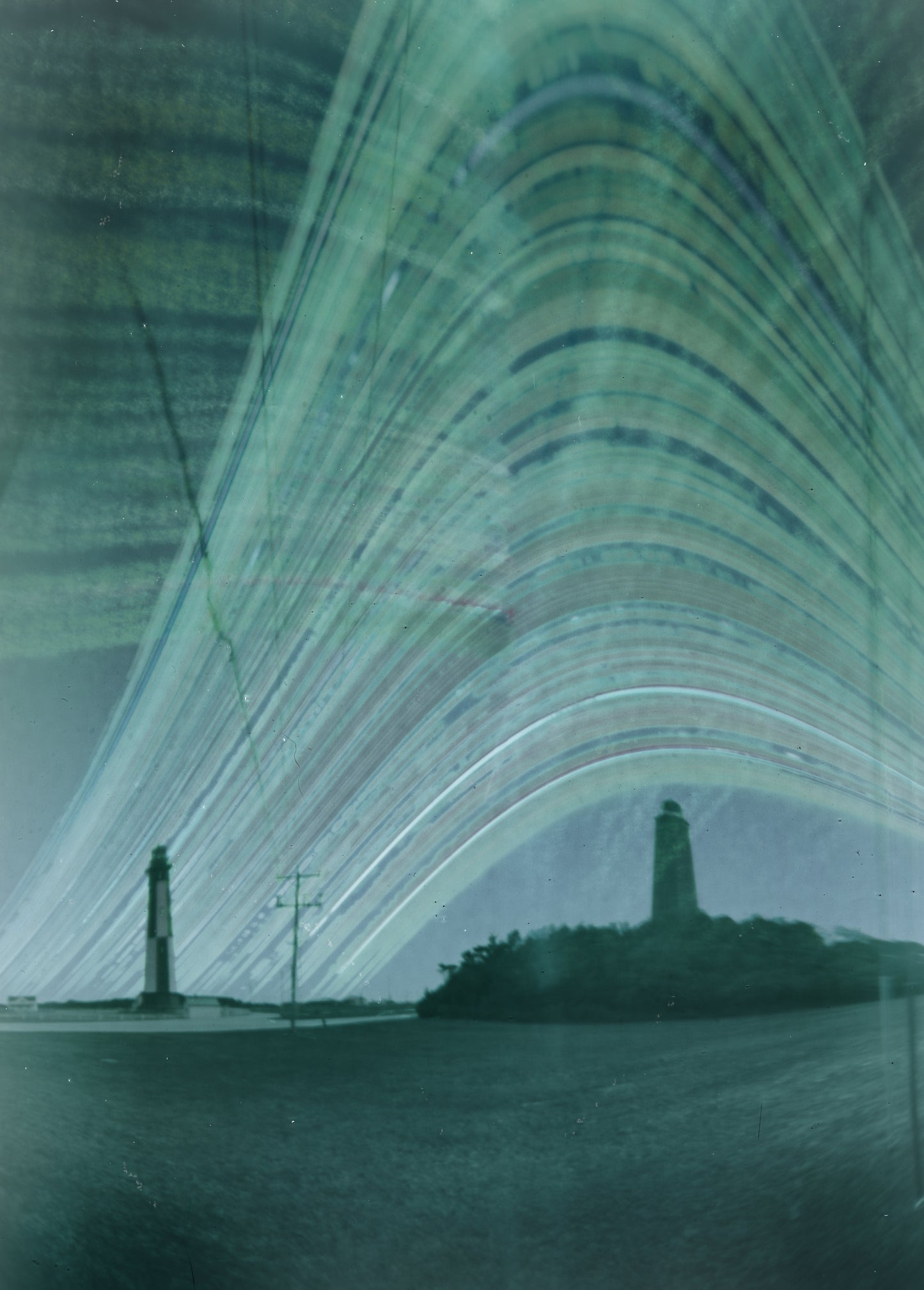 Cape Henry Lights - Virginia Beach, VA - Fine Art Solargraph Print