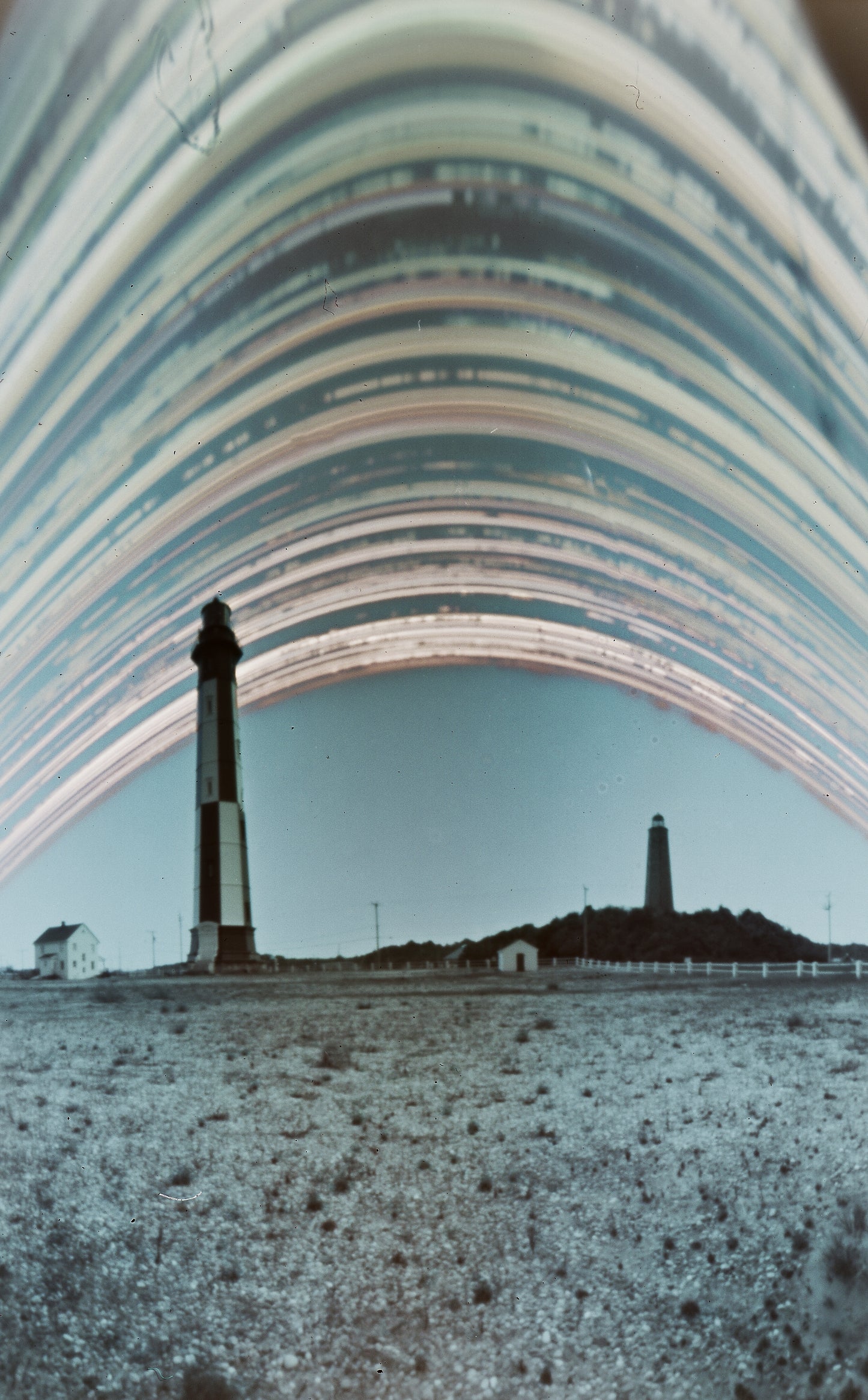 Cape Henry Lights - Virginia Beach, VA - Fine Art Solargraph Print