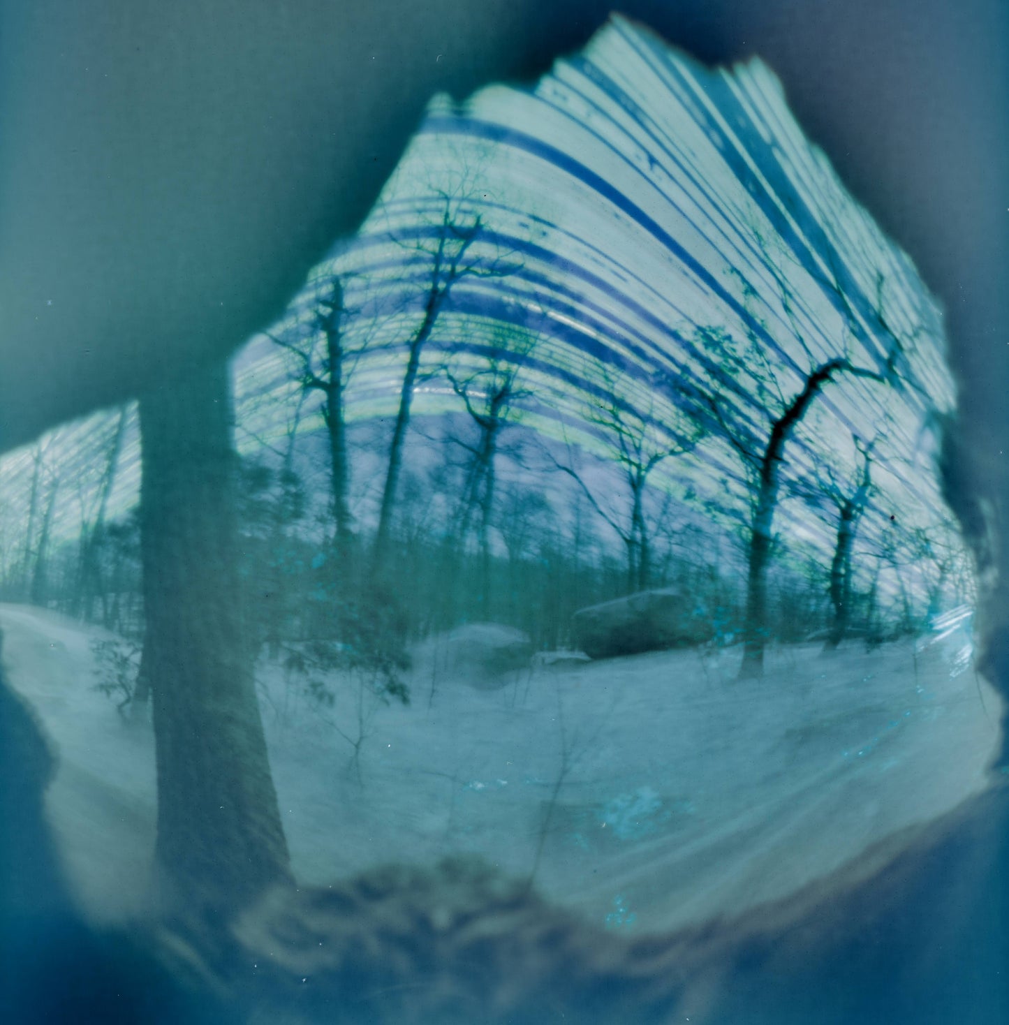Tripod Rock NJ - Fine Art Solargraph Print