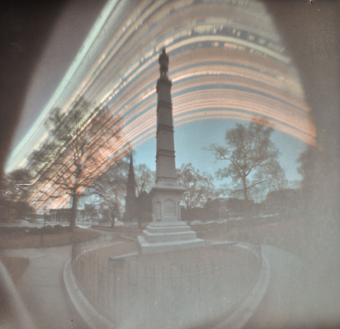 Civil War Memorial Monument - Morristown Green - Fine Art Solargraph Print